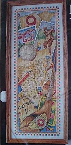 Design Works Game of Golf Counted Cross Stitch Kit 9688
