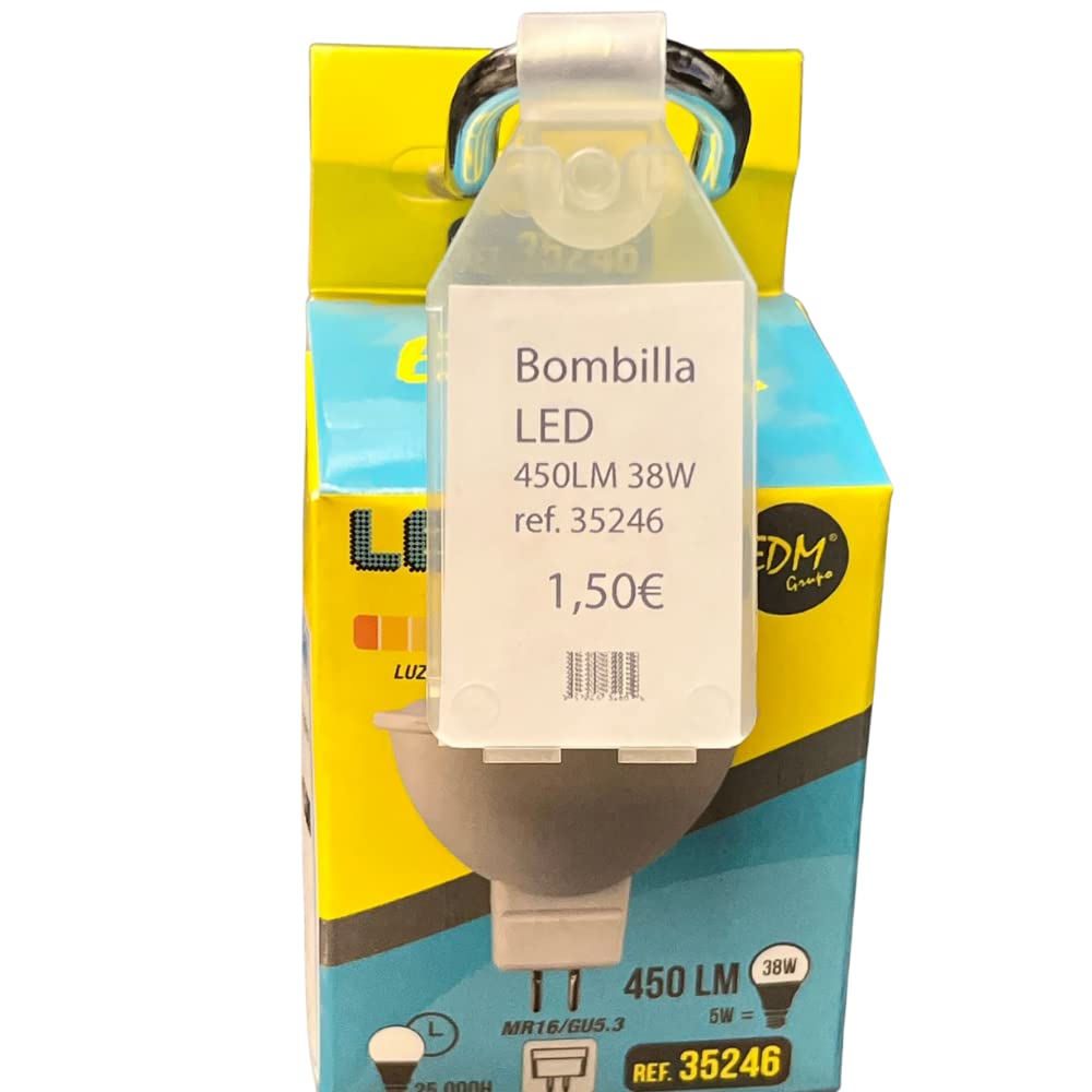 100 Blister Receipt Holder 26x42mm, Price Labels Store in Pack of 100 units, Label Holder with Adapter Accessory, Clear Shelving Receipt, Label Holders prices