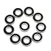 Jingzan 10 PCS R8-2RS Bearing 1/2