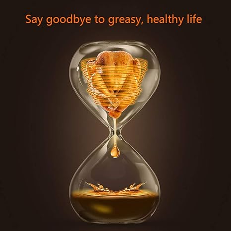 Amazon.com: 10 Qt freidora de aire, cristal transparente ...