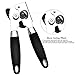 Can Opener,Manual Stainless Steel Can Opener With Sharp Cutting Wheel, Oversized Turning Knob and Non-Slip Handle