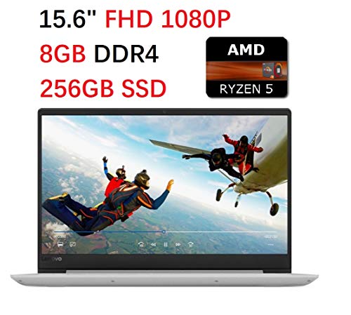 2019 Premium Lenovo Ideapad 330 Laptop 15.6″ Full HD (1920 x 1080), AMD Quad-Core Ryzen 5 2500U up to 3.6GHz(Beat i7-7500U), 8GB DDR4, 256GB SSD, WiFi 802.11ac, Bluetooth, HDMI, Windows 10, Gray