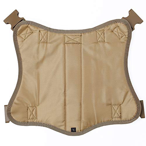 Kylebooker Tactical Dog Harness Service Vest Outdoor Military Patrol K9 Working Dog Vest Hunting Dog Training Clothes (L(27"-37" Chest Girth), Camouflage - Thumbnail 3