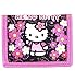 Trifold Wallet - Hello Kitty - Flowers Black