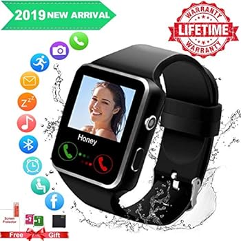 Amazon.com: FITVII Health & Fitness Smart Watch with Blood ...
