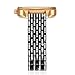 20mm Diamante Watch Band,Crystal Rhinestone Diamond Jewelled Stainless Watch Band,Compatible with Galaxy Watch 42mm,Black