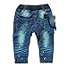 E-Tree eTree Little Boys' Baby Denim Jeans Special Pockets Paint Pants 1-5 Years