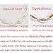 4 Pcs Shell Choker Necklace Chips 14 16 18 inch Seashell Short Hawaiian Boho Summer Beach Bohemia Jewelry Set Hawaii Waikiki Cowrie Beads Cord Pearls Pendants for Women Girls Necklaces