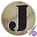 Wall Letters j Baseball Custom Letter Children's Nursery Baby's Room Baby Name Boys Bedroom Decor Alphabet Initial Vinyl Stickers Decals Kids Decorations Playroom Home Decal Ball Sport Girls