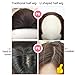 SARLA Black U Part Half Wig for Women Clip in 26 Inch Long Curly Synthetic Hairpiece Thick Full Head Heat Friendly Fiber
