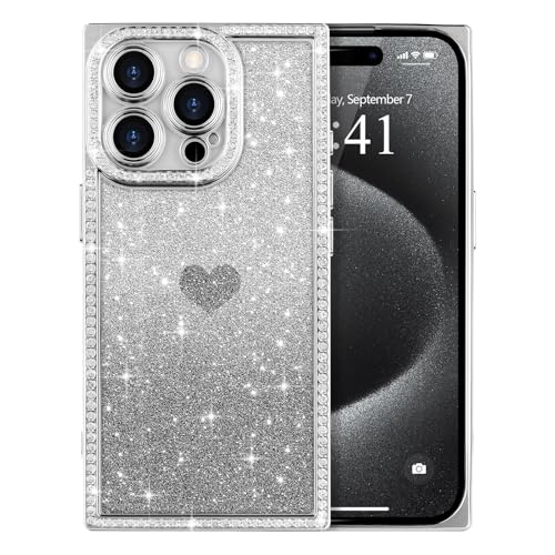 ROSEHUI for iPhone 15 Pro Case for Women Girls,Cute Love... en promo sur Amazon