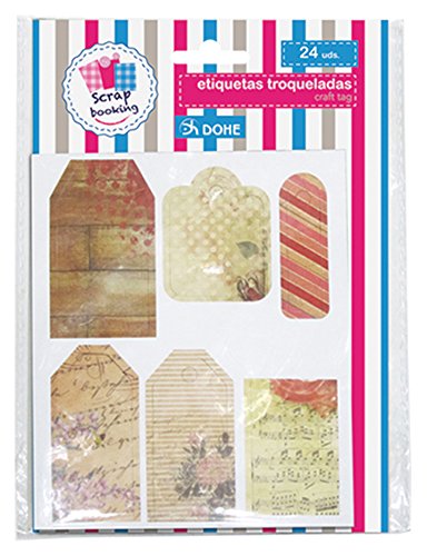 Dohe 18070- Pack of 24 Die Cut Labels