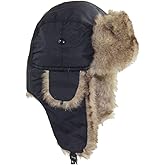 ASWER Trapper Warm Russian Trooper Hat Winter Skiing Cap Women Men Windproof