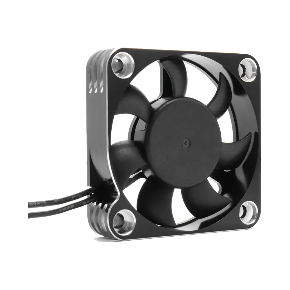 50mm RC Fan Brushless Motor 12000 RPM JST Plug 5-8V Aluminium Black/Silver For RC Cars Planes Boats From Toy Locker