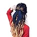 30 Hair Ties Bracelet for Women Girls Cute Ponytail Holder Soft Elastic Hair Bands Stretchy Bulk Colorful No Pull Non Slip (black)