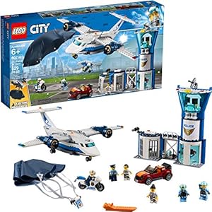 LEGO City Sky Police Air Base 60210 Bauset, Neu 2019 (529 Teile) LEGO