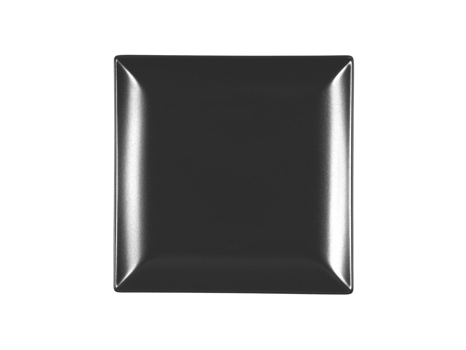 H&H Fruit Plates Set, Ceramic: Stoneware, Black