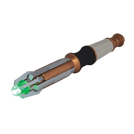 B&B Doctor Who Sonic Screwdriver Grüne LED Torch 11. Dr. Merchandise Geschenk