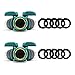 DuoMuo 2 Pack 2 Way Y Hose Splitter Hose Connector Garden Outdoor Faucet - with Comfortable Rubberized Grip - 10 Washers