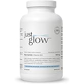Just Glow Niacinamide 500mg, 250 Capsules - Vitamin B3 (as Nicotinamide) Supplement for Energy Production & Metabolism Suppor