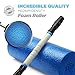 Exercise Foam Roller - Professional Grade, High-Density Incorporates Unique 2 In 1 Trigger-Point Design - Massages, Soothes, Refreshes And Invigorates - Fits Conveniently Inside Your Sports Bag