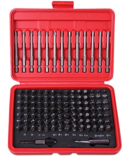 CARTMAN 113-Piece Security Bit Set, Chrome Vanadium Steel