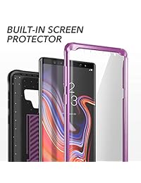 YOUMAKER   Funda para Samsung Galaxy Note 9 (2018), cuerpo completo con protector de pantalla integrado, resistente a los golpes, cubierta resistente para Samsung Galaxy Note 9 (2018) de 6,4 pulgadas