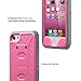 ULAK Case for iPod Touch 7 & 6 & 5 with Screen Protector, Knox Armor Dual Layer Hybrid Protective Cover with Belt Clip Holster for iPod Touch 7th/6th/5th Gen (Rose Pink)