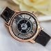 Hot Sale! Clearance! Todaies Women Neutral Personality Simple Analog Wrist Delicate Unique Hollow Watch (1Pc, Black)