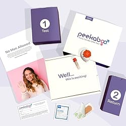Peekaboo Click DNA Test Kit, Early Gender