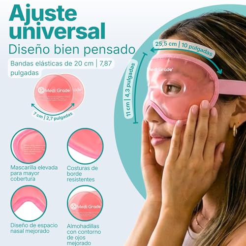 Medi Grade Gel Eye Mask Pink