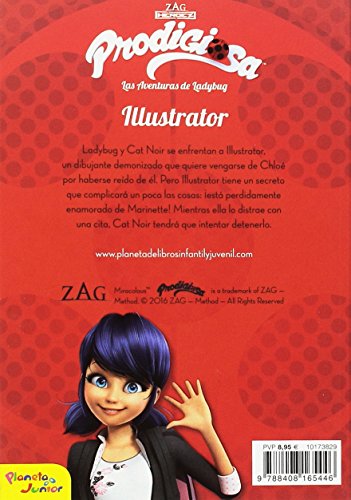 Prodigiosa. Las aventuras de Ladybug. Illustrator: Narrativa 2 (Miraculous) (Spanish Edition)