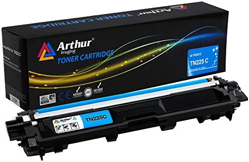 Arthur Imaging Compatible Toner Cartridge Replacement for Brother TN225 (Cyan, 1-Pack)