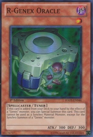 Yu-Gi-Oh! - R-Genex Oracle (HA03-EN046) - Hidden Arsenal 3 - 1st Edition - Super Rare