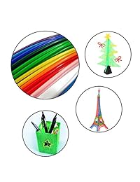 Pla 3d Pen Filamento recambios (20 colores, 16,4 pies cada uno) phaned Impresión 3d Pen Filamento 1,75 mm total 328 pies longitudes para mynt3d, Scribbler V3, soyan, 7tech, Lix, manve, sunlu 3d Pen