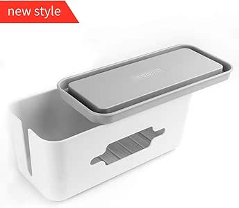 Caja Cables Soporte de teléfono y tableta con soporte.Qicent Caja