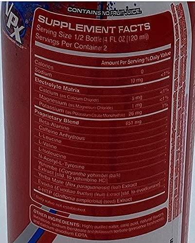 VPX Redline Xtreme Energy Drinks - Ready-to-Drink Sugar-Free Energy Beverage - Triple Berry Flavor - 8 Ounces, 24 Bottles