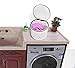 Homga 4 Pack Mesh Laundry Bags, Delicates Lingerie Drying Wash Bag for Bra, Blouse, Hosiery, Stocking, Underwear with Zipper (Black & White)
