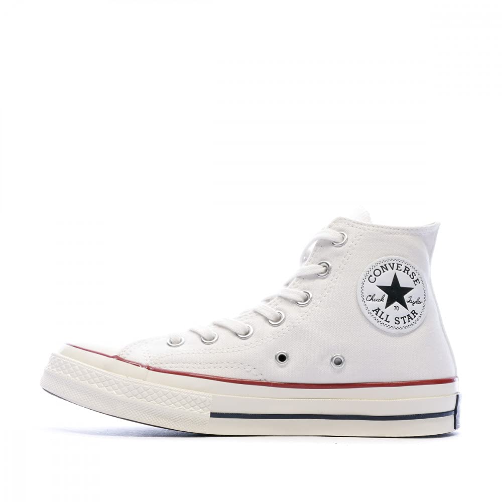 Photo 1 of Converse Unisex high top Sneaker, White Garnet Egret, 6 US Men