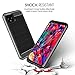 Lukey Compatible with Google Pixel 4 XL Case, Pixel 4XL Phone Case with Screen Protector, Flexible Soft TPU Anti-Scratch, Anti-Slip and Stylish Phone Protective Cover for Men and Women (Black)