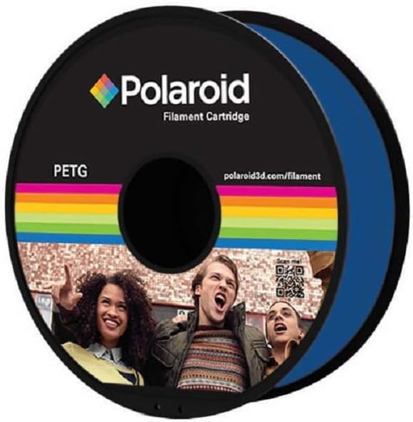 Polaroid 3D 1 kg Universal PETG Filament Material, Blue