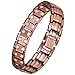 Double Magnet Pure Copper Magnetic Therapy Bracelet For Pain Relief and Arthritis Carpal Tunnel