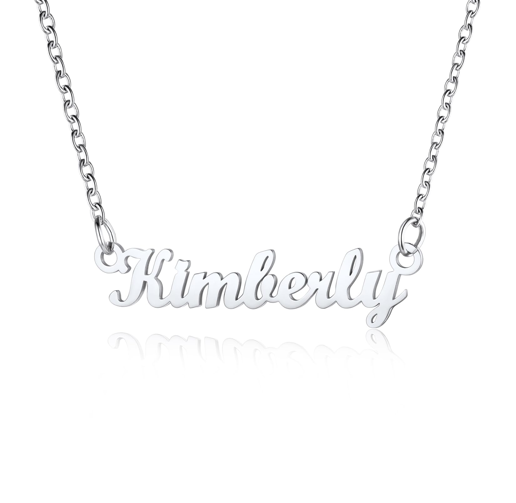 U7 Girls Necklace Kimberly Name Necklaces Womens Pendant — image 1