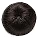 Onedor Synthetic Fiber Hair Extension Chignon Donut Bun Wig Hairpiece (4# – Dark Brown)thumb 1