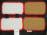 ESC Brand 2pc Pack Replacement wood and hard floor polishing pad compatible with Shark -Model #: P133WSH