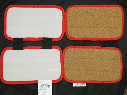 ESC Brand 2pc Pack Replacement wood and hard floor polishing pad compatible with Shark -Model #: P133WSH