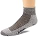 Wigwam Men's Cool-Lite Hiker Pro Quarter Socks, Grey, X-Sock Size:10-13/Shoe Size: 6-12