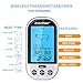 RISEPRO Wireless Grill Thermometer with Upgraded Oven-proved Probe, 572°F Heat Resistance, for Meat/Chicken/Pork/BBQ ET2515-S
