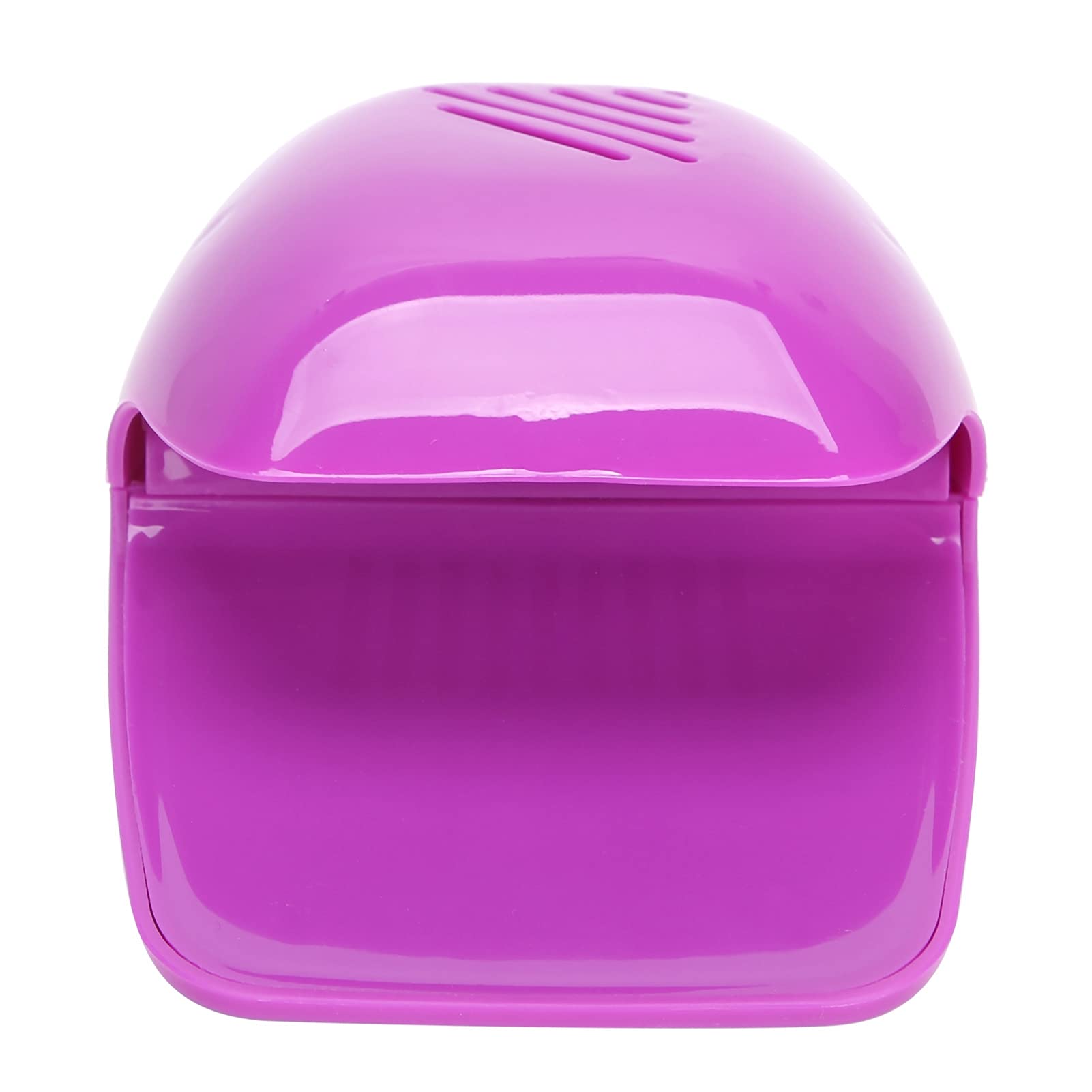 Portable Nail Dryer, Portable Nail Fan Dryer, Cooling Fan Nail Polish Quick Dryer for Normal Nail Polish Suitable e for household and salon(violet)