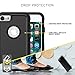 OTTERBOX Commuter Series Case for iPhone SE (2nd Gen - 2020) & iPhone 8/7 (NOT Plus) - Frustration FRĒe Packaging - Aqua Mint Way (Aqua Mint/Mountain Range Green)